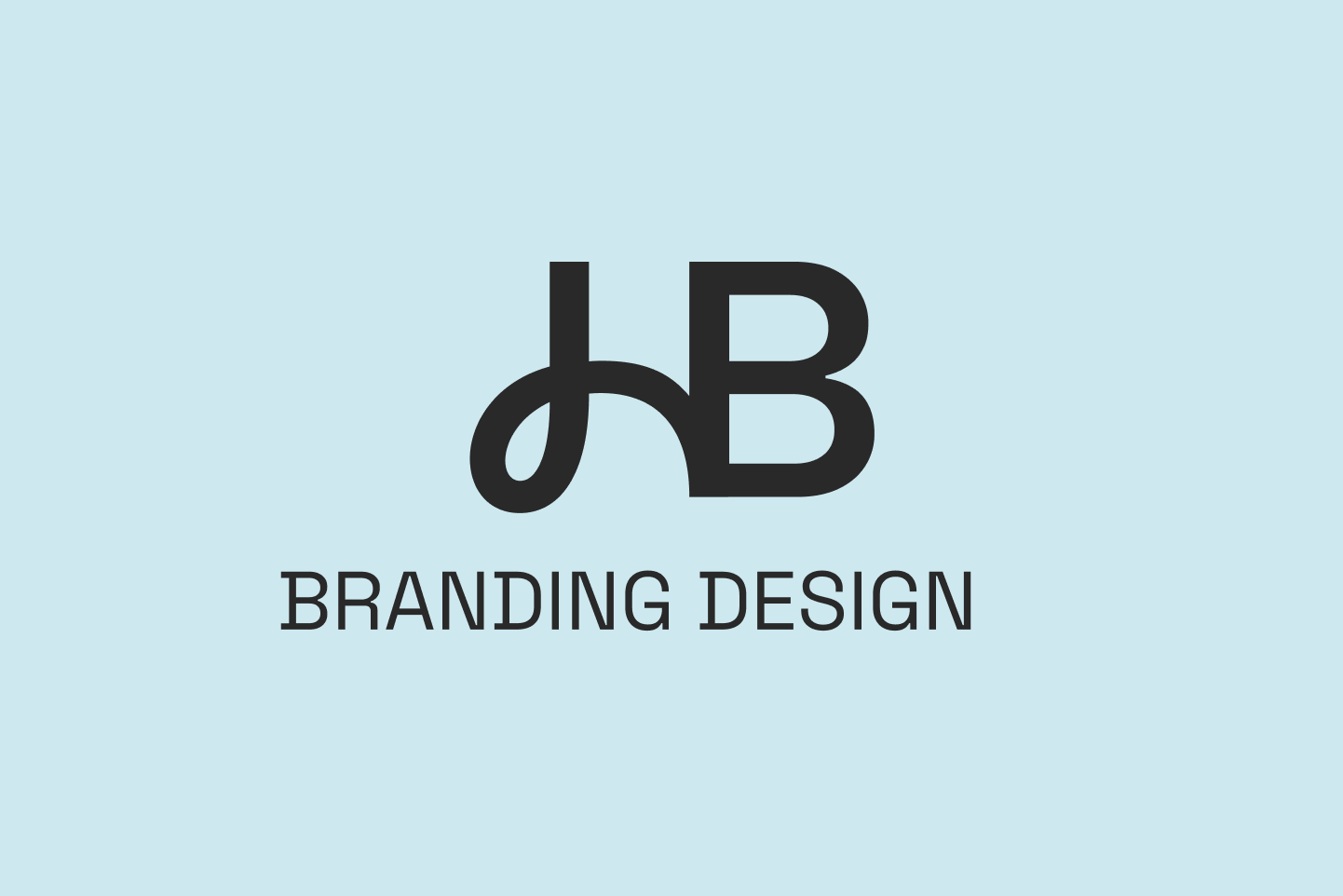 Logo HB Branding design